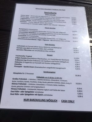 Menu photo 6 Kasematten Dusseldorf, NW