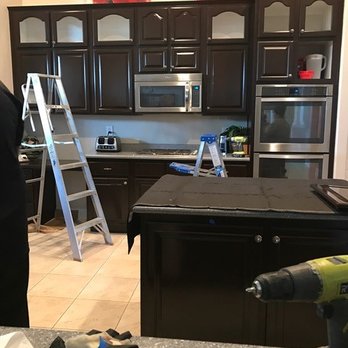 Get A Grip Resurfacing - Finished Resurfaced Cabinets - Refinishing Services Near Me