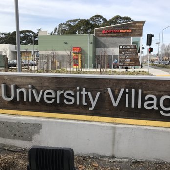 University Village - Sign leading to the University Village in Albany. - University Housing Near Me - Albany, California University Village - Sign leading to the University Village in Albany. - University Housing Near Me - Albany, California