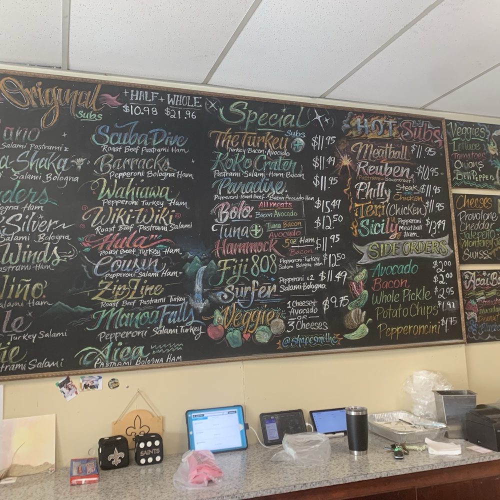 Ohana Sub Aiea - The menu - Sandwiches Near Me - Aiea, Hawaii Ohana Sub Aiea - The menu - Sandwiches Near Me - Aiea, Hawaii