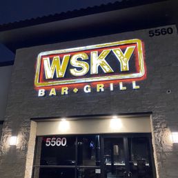 Exterior photo of WSKY Bar + Grill - Las Vegas, Nevada Exterior photo of WSKY Bar + Grill - Las Vegas, Nevada