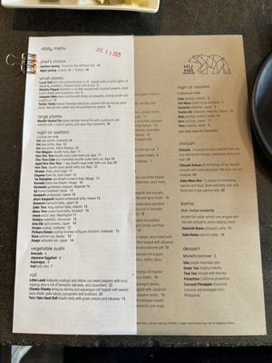 Menu photo 8 Kuma Sushi + Sake San Francisco, CA