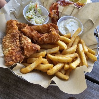 Big Lake Brewing - Kibbeling* (Fish & Chips) - Bars Near Me - Holland, Michigan