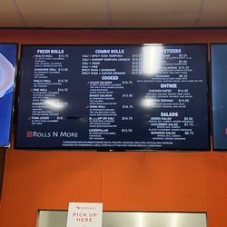 ROLLS N MORE - Menu 2 of 2