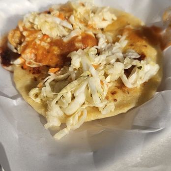 La Reyna De Pupusas - Shrimp and cheese Very good - Salvadoran Near Me - Fresno, California La Reyna De Pupusas - Shrimp and cheese Very good - Salvadoran Near Me - Fresno, California