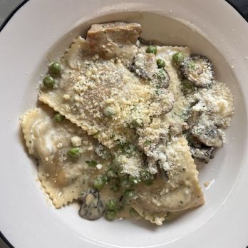 Karla's Restaurant - Mushroom ravioli to die for - New American Near Me - New Hope, Pennsylvania
