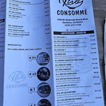 Pho Consomme - Vietnamese Near Me - Gardena, California