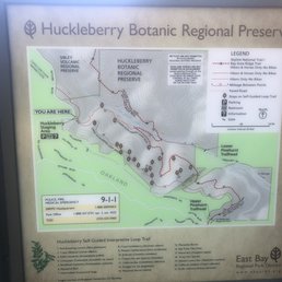 Trail guide to Huckleberry Botanical Preserve. Trail guide to Huckleberry Botanical Preserve.