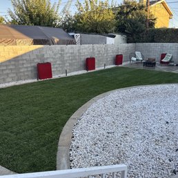 After sod installation. After sod installation.