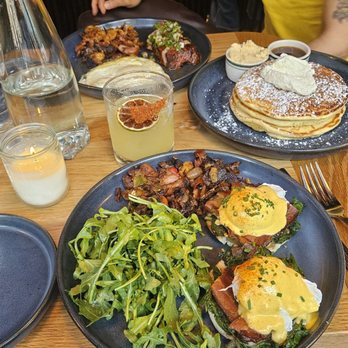 Dear Maud - Buttermilk pancakes, poached eggs, steak & eggs - Cocktail Bars Near Me - Hoboken, New Jersey Dear Maud - Buttermilk pancakes, poached eggs, steak & eggs - Cocktail Bars Near Me - Hoboken, New Jersey