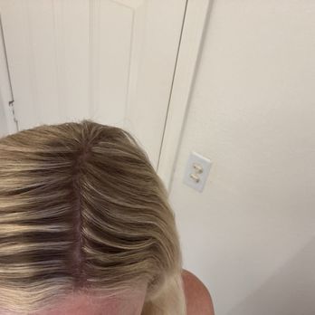 Luxe Salon - Very striped foils. Large foils and way too far apart making them look very unnatural. - Hair Stylists Near Me - Mililani Town, Hawaii Luxe Salon - Very striped foils. Large foils and way too far apart making them look very unnatural. - Hair Stylists Near Me - Mililani Town, Hawaii