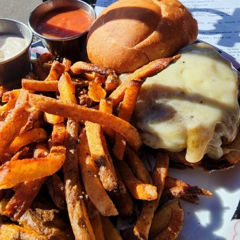 Gainsbourg - happy hour burger + cheese, fries - French Near Me - Seattle, Washington Gainsbourg - happy hour burger + cheese, fries - French Near Me - Seattle, Washington