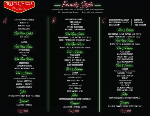 Menu photo 3 Rustic Pizza & Pasteria Staten Island, NY Menu photo 3 Rustic Pizza & Pasteria Staten Island, NY