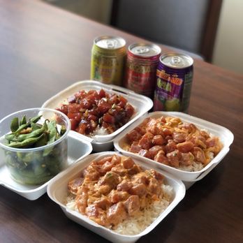 Ono Seafood - spicy ahi, shoyu ahi, edamame - Seafood Near Me - Honolulu, Hawaii