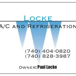 Locke A/C & Refrigeration - Give us a call for great rates.