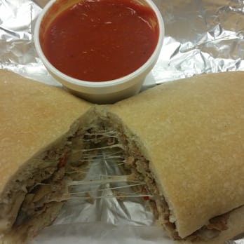 La Dolce Casa - Philly Cheesesteak with sauce on the side. - Pizza Near Me - Tamaqua, Pennsylvania La Dolce Casa - Philly Cheesesteak with sauce on the side. - Pizza Near Me - Tamaqua, Pennsylvania