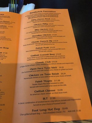 Menu photo 3 Houligan's Destination Daytona Ormond Beach, FL