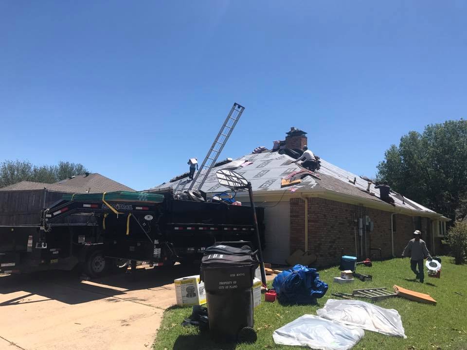 Slide of Cowboys Roofing