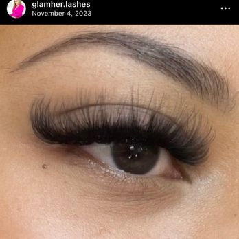 GlamHER Beauty Lounge - Wispy volume - Eyelash Service Near Me - Renton, Washington