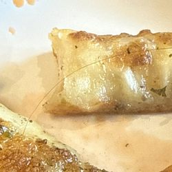 Pizza Pie Cafe - Hair in food.