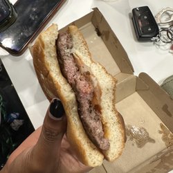 McDonald's - they gave me a raw burger and refused to give me a refund because i had already taken a bite out of it