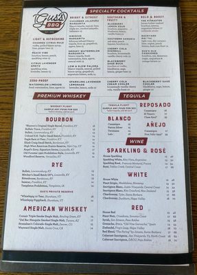Menu photo 7 Gus's Barbecue Claremont, CA Menu photo 7 Gus's Barbecue Claremont, CA