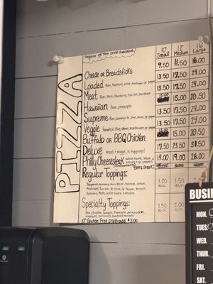 Menu photo 1 Pizza Pitt Vinalhaven, ME