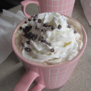 Caterina’s - nice Mocha, very cute decoration - Gelato Near Me - San Clemente, California