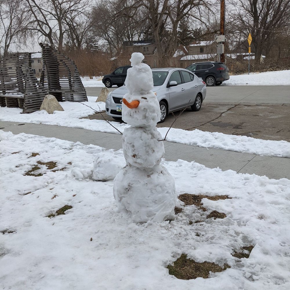 Lockwood Cafe - Snowman :) - Cafes Near Me - Ames, Iowa