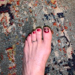 Don't judge them based on my ugly feet. Don't judge them based on my ugly feet.