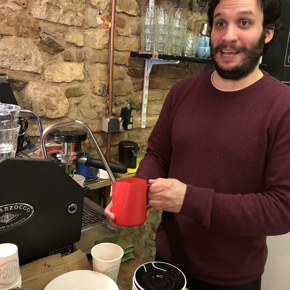 Fargo Cafe - The Owner/barista - Coffee & Tea Near Me - Barcelona, B Fargo Cafe - The Owner/barista - Coffee & Tea Near Me - Barcelona, B