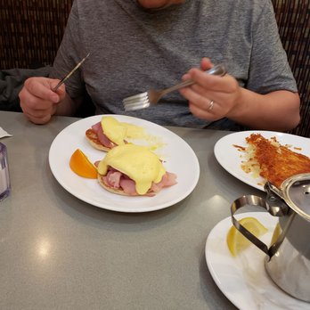 Sunrise Cafe Fishers - The classic Eggs Benedict. "  Good Eggs Benedict is hard to find and I've found it!"  - The Husband - Breakfast & Brunch Near Me - Fishers, Indiana