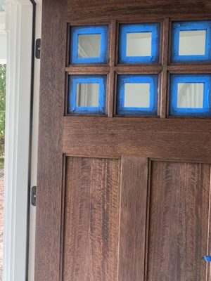 From door - Good preparation and and some patience From door - Good preparation and and some patience