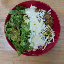 Cinco Chiles Taqueria - Chorizo bowl