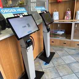 Kiosks to order. Kiosks to order.