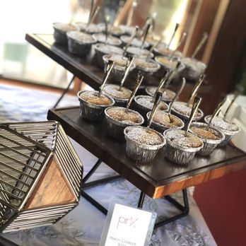 Pinx - Peach Cobbler bites - Caterers Near Me - San Leandro, California