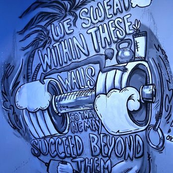Sweat440 - A wall in the stairwell - Interval Training Gyms Near Me - Miami Beach, Florida Sweat440 - A wall in the stairwell - Interval Training Gyms Near Me - Miami Beach, Florida