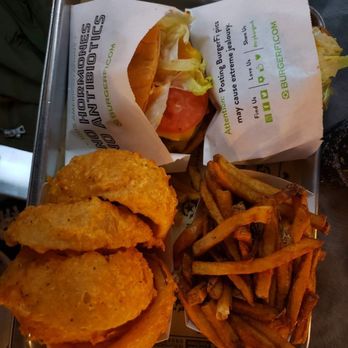 BurgerFi - Burger onion rings and fries - Hot Dogs Near Me - Brooklyn, New York BurgerFi - Burger onion rings and fries - Hot Dogs Near Me - Brooklyn, New York