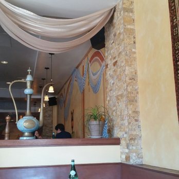 Mozaic - Interior - corner seat near the front of the restaurant - Mediterranean Near Me - Santa Cruz, California