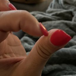 Awful acrylic nail