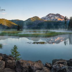 Extreme Oregon Photography - Sparks Lake summer morning.