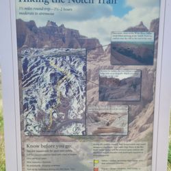 Door Trailhead - Notch Trail interpretive sign