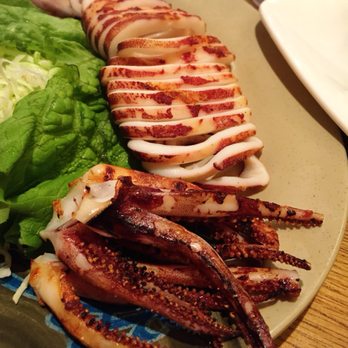 Sushi Tomi - Whole squid (the tentacles are divine) - Sushi Bars Near Me - Mountain View, California