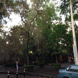 Enfrente el jardín