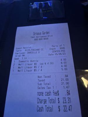 Octopus Garden Bar by null