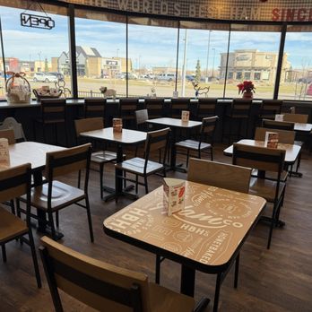 The Honey Baked Ham Company - The dining area. Lots of room for guests. - Desserts Near Me - Idaho Falls, Idaho