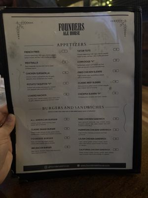 Menu photo 3 Founders Ale House Los Angeles, CA