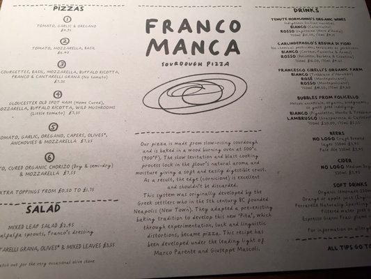 Menu photo 7 Franco Manca Soho, XGL