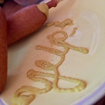 Costco Gasoline - Corn dog with mustard - Gas Stations Near Me - Santee, California