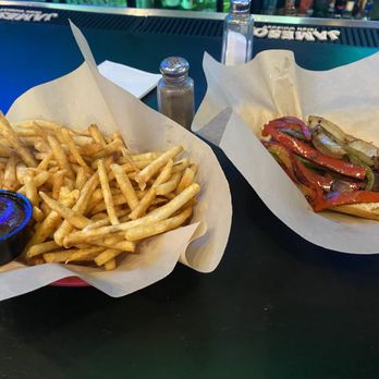 Dublin's Irish Whiskey Pub - Hot dog and fries - Pubs Near Me - Los Angeles, California